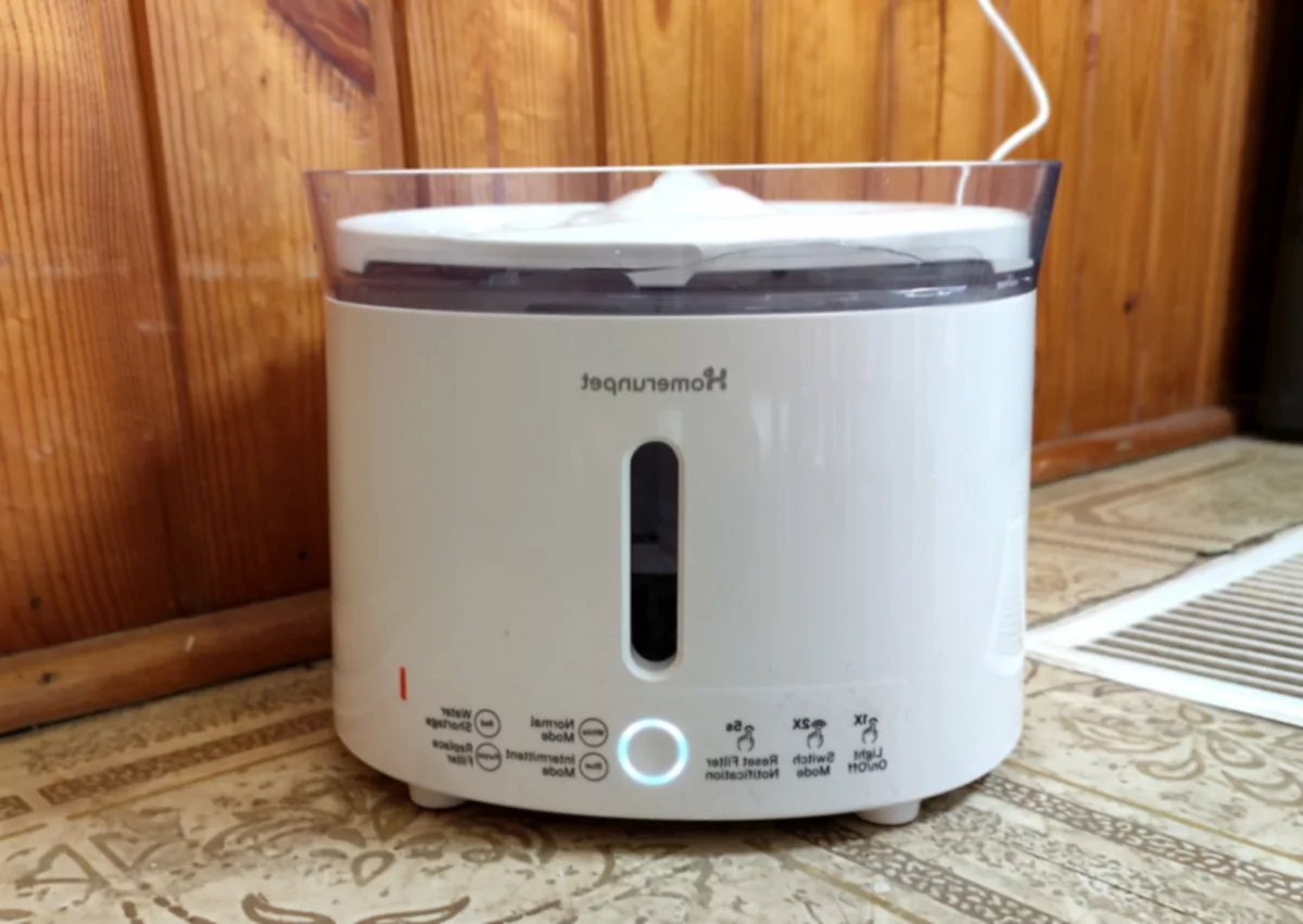 Recenze fontány Homerunpet Wireless Pump Pet Fountain